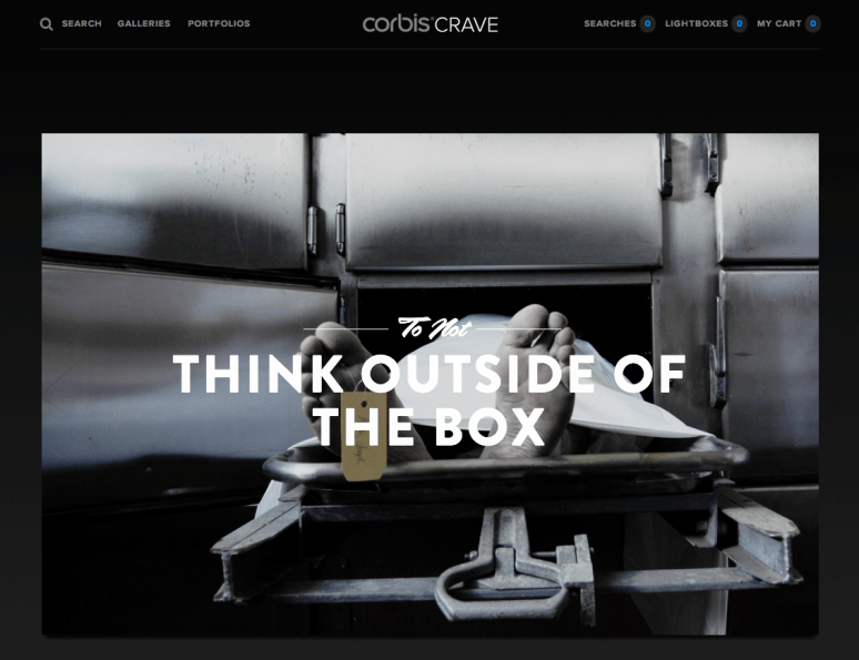 To not think outside the box